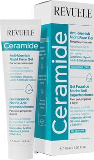 REVUELE Nachtcrème Revuele Ceramide Anti-Blemish Night Face Gel 40 ml