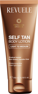 REVUELE Zelfbruiner Revuele Self Tan Body Lotion Light To Medium 200 ml