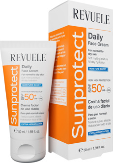 REVUELE Zonnebrandcrème Revuele Sunprotect Daily Face Cream Moisture Boost SPF50+ 50 ml