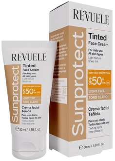 REVUELE Zonnebrandcrème Revuele Sunprotect Tinted Face Cream Light SPF50+ 50 ml