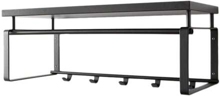 Rex 3 Wandkapstok - Zwart