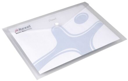 Rexel Enveloptas Rexel ice A4 transparant