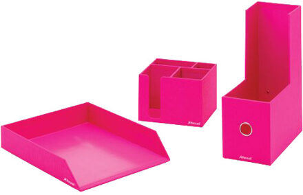 Rexel JOY Startpakket voor bureauaccessoires Felroze