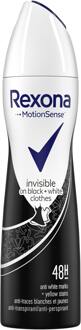 Rexona Deospray Deodorant Women - Invisible Black & White Diamond 150 ml