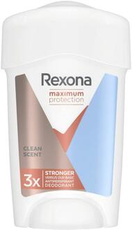 Rexona Maximum Protection Clean Scent 45ml Vrouwen Stickdeodorant 45ml