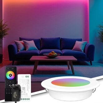 Rextech 1-pack RGBWW spot set wit