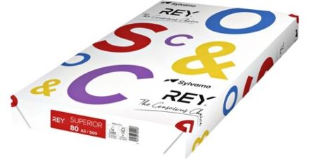 Rey Kopieerpapier Rey Superior A3 80gr wit 500vel