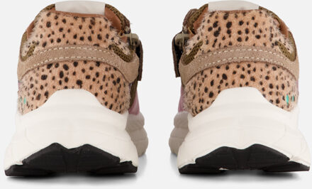 Reza Rush Sneakers taupe Leer - 28,30,31,32,33,34