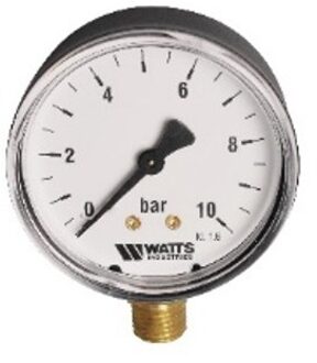 RF manometer aansluitdraad onder 0-10 bar 63 mm, 1/4" ET - 984543055