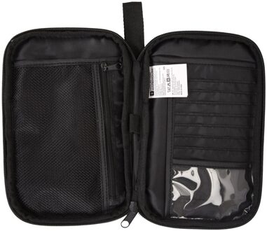 RFID-blokkerende documenten portefeuille (Zwart)