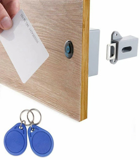 RFID Electronic Cabinet Lock Invisible Hidden Free Opening Intelligent Sensor Smart Lock Locker Wardrobe Drawer Wooden Lock