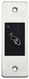 Rfid Embedded Metalen Toegangscontrole 3000 Gebruikers Ondersteuning 125Khz Em/Id Card Waterdichte IP66 toegang controle