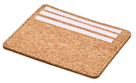 Rfid-kaarthouder van kurk Beige - One size