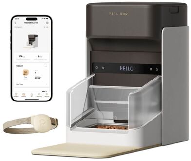 Rfid met wifi en halsbandsensor - Automatische voerbak