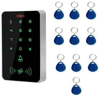 Rfid Proximity Digitale Control System Deurslot Controller Toegang Reader Geen Backlight Donkergrijs