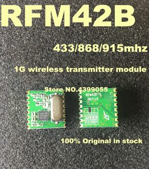 RFM42B 433/868/915 mhz 20dBm FSK RFM42B-S