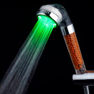 Rgb 7 Kleurrijke Led Light Water Bad Badkamer Filtratie Douche Kraan Innovatie & Technologie Negatieve Ionen Filter Douche