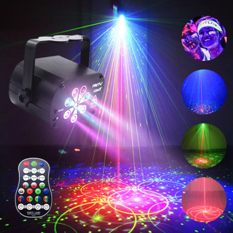 RGB Dj LED Stage Light Effect UV Lamp Ultraviolet Black Par Laser Party KTV Christmas Music Sound Activated Disco Lights for Dj