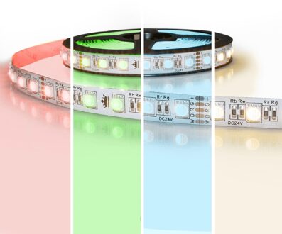 RGBW premium led strip per meter inclusief controller en voeding 1-10m