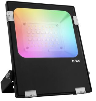 RGBW Wifi led schijnwerper bouwlamp 20 watt IP65 - los