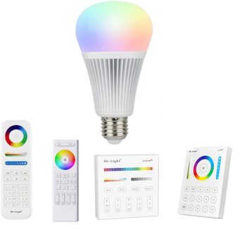 RGBWW led lamp met afstandsbediening 9w e27 1 tot 4 lampen