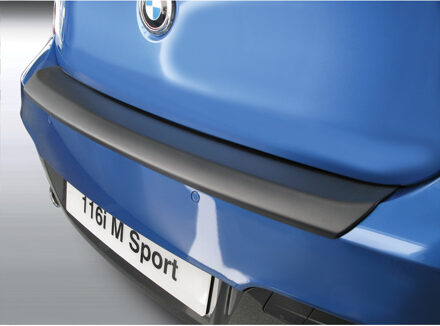 RGM ABS Achterbumper beschermlijst passend voor BMW 1-Serie F20/F21 3/5 deurs 'M-Sport' 2011-2015 Zwart