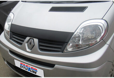 RGM Motorkap cover/beschermer passend voor Opel Vivaro & Renault Trafic 2006-08/2014 Zwart GRFBP751