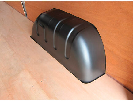 RGM Set binnenste spatbordbeschermers Opel Vivaro 2014-2019 Zwart GRWAC300