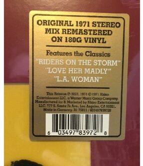 Rhino L.A. Woman - The Doors