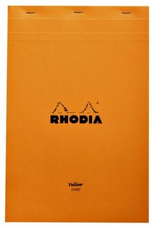 Rhodia Schrijfblok Rhodia A4 80vel geel lijn