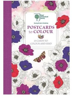RHS Postcards to Colour