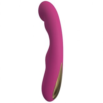 Rhythm Dandiya G-Spot Vibrator met LED verlichting - roze