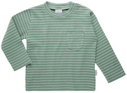 Rib shirt met lange mouwen lipala mint Groen - 68
