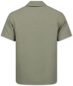 Ribbed oversized shirt zomerset Grijs