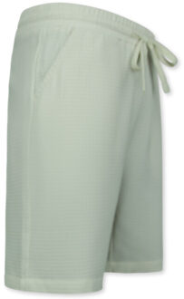 Ribbed oversized shirt zomerset - maat S Veelkleurig