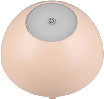 Ricardo LED tafellamp, zand, hoogte 30 cm, kunststof