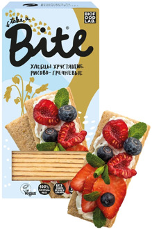 Rice buckwheat bread bite, 8 PCs/150g (gluten free) bytes