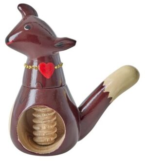 Rice houten notenkraker eekhoorn