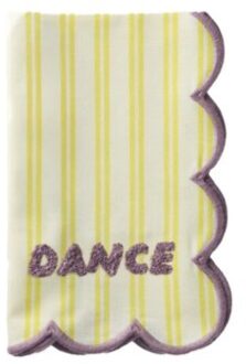 Rice katoenen servet dance