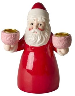 Rice keramieken kandelaar kerstman, groot