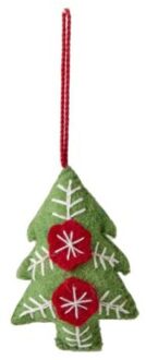 Rice kerst kerstboomhanger boom