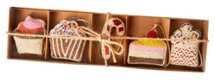 Rice kerst - kerstboomhangers à 5 stuks