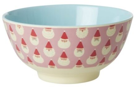 Rice kerst melamine kom medium baby santa