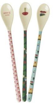 Rice kerst melamine latte lepels