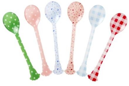 Rice kunststof theelepel, assorti