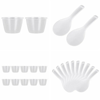 Rice Measuring Cups Spoons Household Kitchen Gadgets Supplies Clear PP Plastic Electric Cooker Rice Cooker Replacement Cups