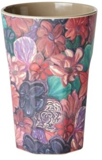 Rice melamine beker large forest flower