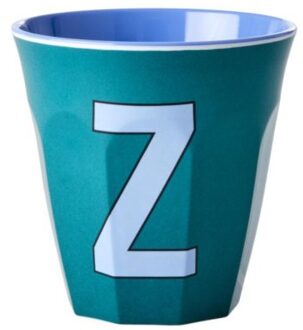 Rice melamine beker medium letter z groen