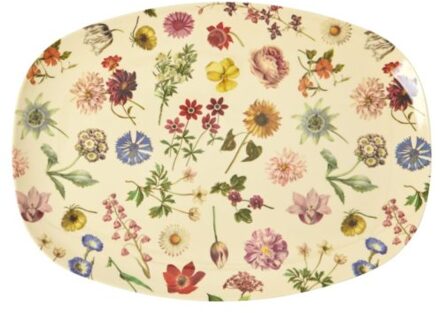 Rice melamine bord vierkant floras dream