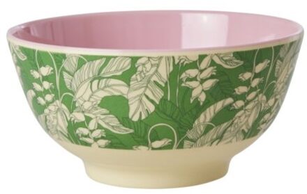 Rice melamine kom medium paradise print